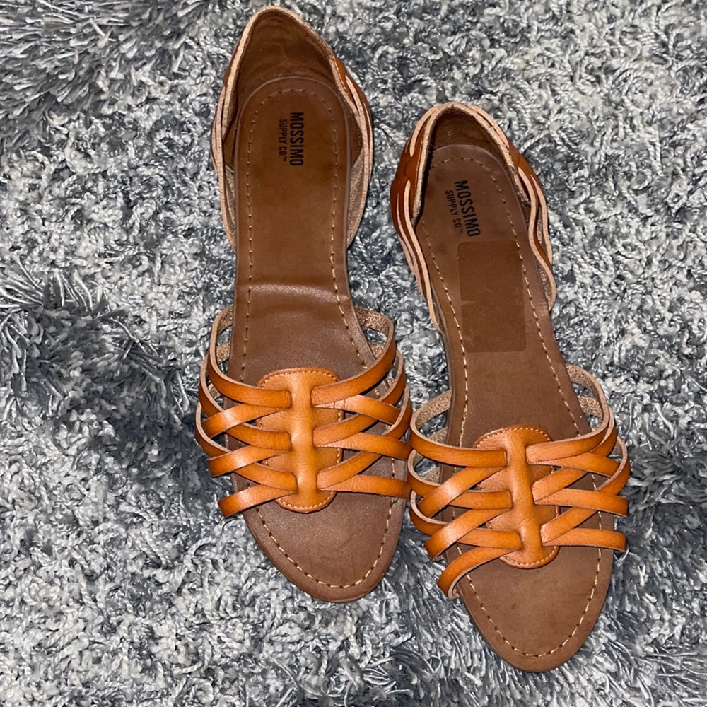 Leather sandal